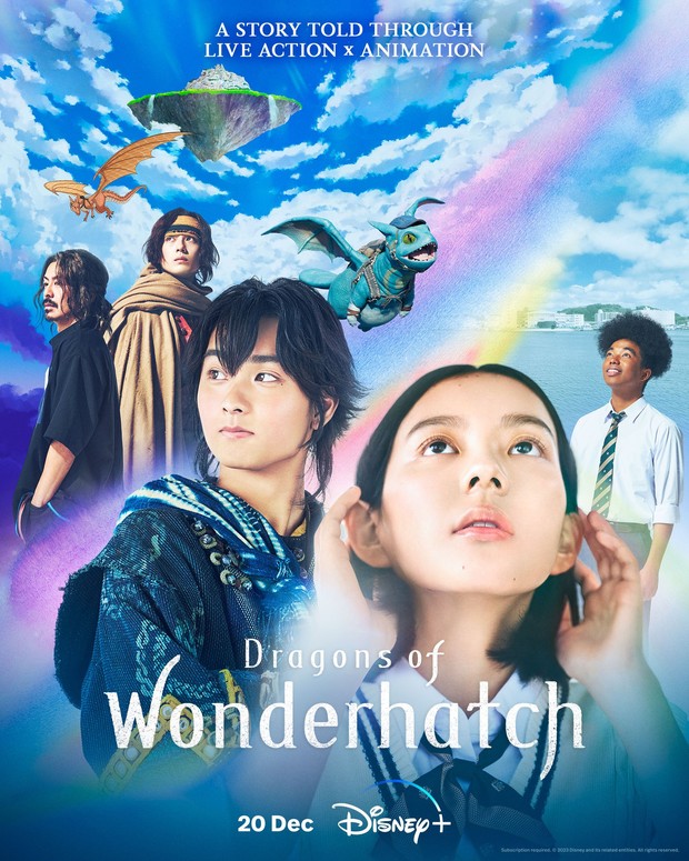 Film dan acara TV Mackenyu Wonderwatch: Soratobu Ryu no Shima/ Foto: Disney+