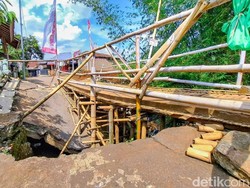 Respons Pemkab Bandung soal Jembatan Sementara Cimaung