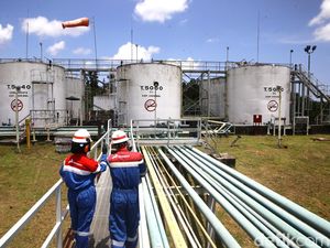 Melihat Sumber Minyak dan Gas Pertamina di Sanga Sanga Kaltim Melihat Sumber Minyak dan Gas Pertamina di Sanga Sanga Kaltim
