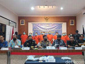 BNN Kepri Bekuk 16 Pengedar Narkoba, 2 WN Malaysia BNN Kepri Bekuk 16 Pengedar Narkoba, 2 WN Malaysia