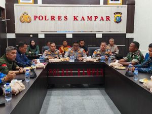Kampar Siaga Banjir, Polisi hingga BPBD Siapkan Peralatan SAR
