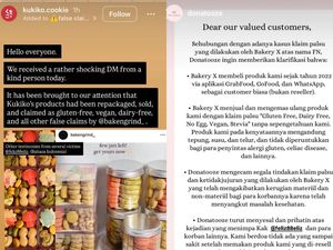 3 Korban Bakery Gluten Free Palsu yang Produknya Dijual Ulang Buka Suara