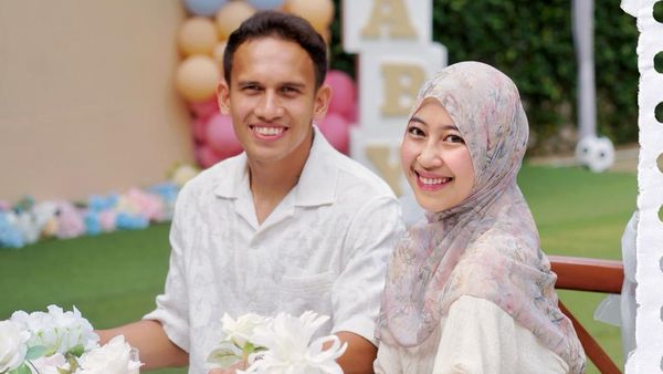 Momen Gender Reveal Party Egy Maulana Vikri dan Adiba Khanza