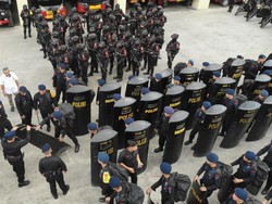 Brimob Polda Metro Gelar Apel Siap Siaga