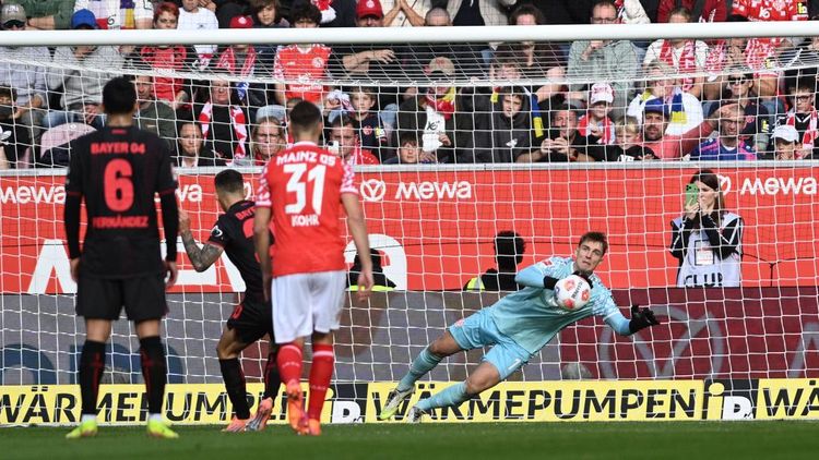 Thriller 4-3: Leverkusen Taklukkan Mainz di Laga Penuh Gol