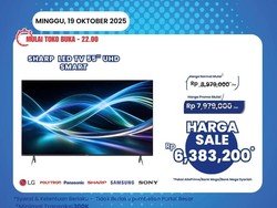 Hemat Banget! Beli TV LED di Transmart Full Day Sale Diskon Rp 2,5 Jutaan