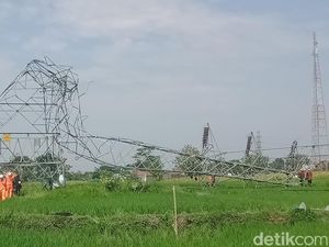 Hebohnya Lesus di Klaten, Atap Terbang-Tower SUTT Ambruk