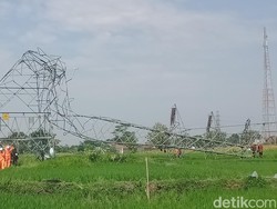 Hebohnya Lesus di Klaten, Atap Terbang-Tower SUTT Ambruk