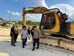 Polres Kampar dan TNI Sikat Tambang Ilegal Galian C, Operator-Pemilik Diburu