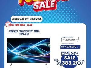 LED TV 55 Inch di Transmart Full Day Sale Diskon Jadi Cuma Rp 6,3 Jutaan