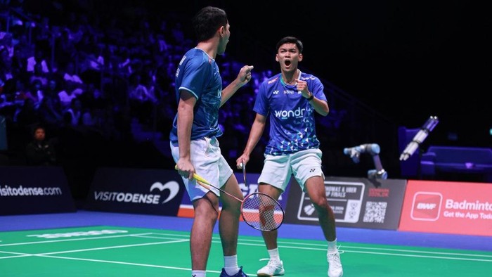 Fajar Alfian/Muhammad Shohibul Fikri lolos ke semifinal Australia Open 2025 (Foto: dok. PBSI)