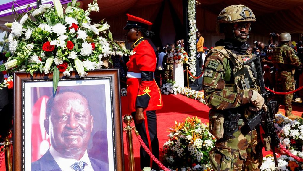 Misa Pemakaman Mantan PM Kenya Raila Odinga Digelar di Bondo Misa Pemakaman Mantan PM Kenya Raila Odinga Digelar di Bondo
