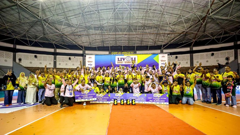 Dengan kemenangan ini, Petrokimia Gresik Pupuk Indonesia tidak hanya menambah koleksi trofi, tetapi juga semakin memperkokoh tradisi prestasi di dunia voli tanah air. ANTARA FOTO/Muhammad Mada