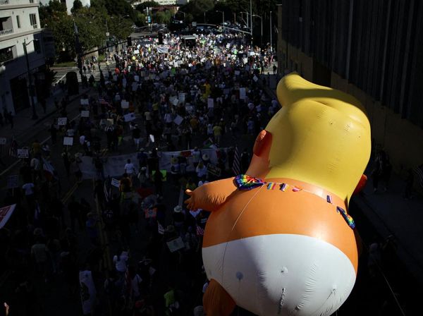 Protes No Kings Meluas di Seluruh AS, Warga Tolak Kebijakan Presiden Trump