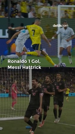 Video Adu Keren Gol Messi Vs Ronaldo