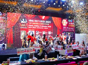 Kompetisi Vokal SING OUT LOUD 2025 Tampil Meriah, Ini Pemenangnya