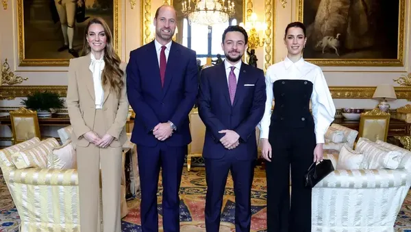 Adu Pesona 2 Calon Ratu! Gaya Anggun Kate Middleton & Putri Rajwa Jadi Sorotan