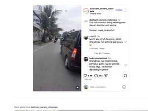 Duh! Tak Ada yang Ngalah, Voxy vs Gran Max Saling Senggol di Jalan Duh! Tak Ada yang Ngalah, Voxy vs Gran Max Saling Senggol di Jalan
