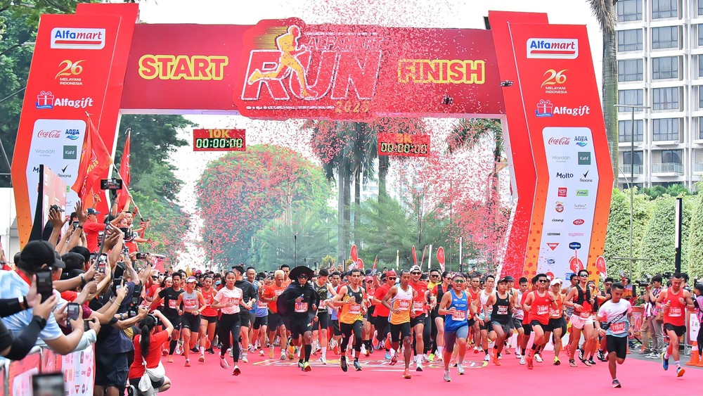 Tajuk: Goodie Bag 40 Kg Bikin Heboh Alfamart Run 2025!