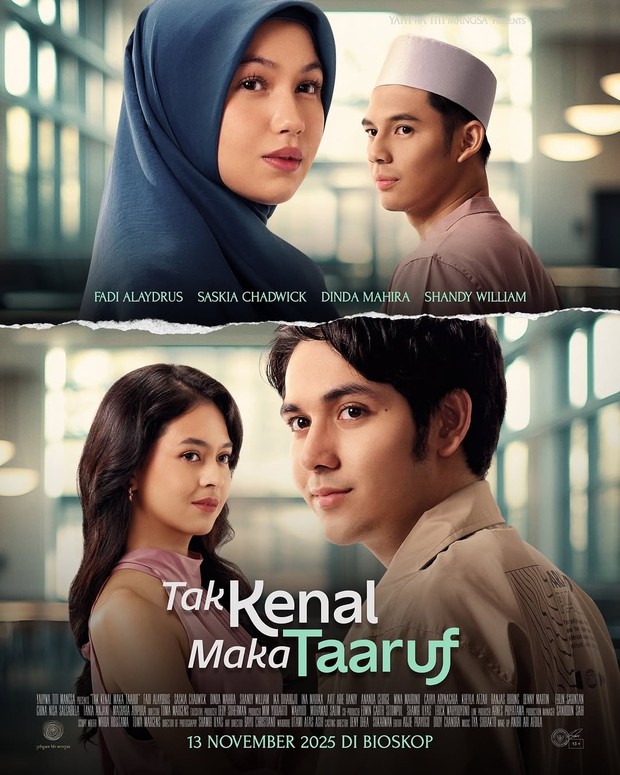 Film Indonesia terbaru Tak Kenal Maka Taaruf/Foto: Yahywa Titi Mangsa