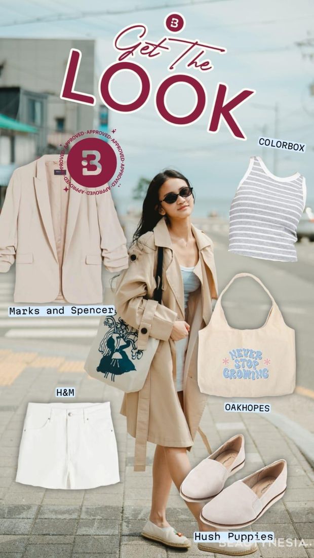 Get The Look: Inspirasi Gaya Modis untuk Liburan ala Harleyava Princy