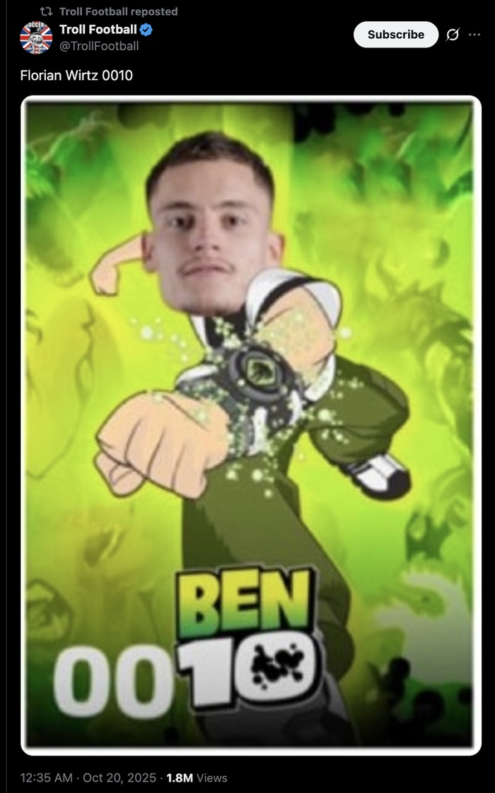 Meme Wirtz Ben 10 Meme Wirtz Ben 10