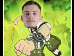 Satu lagi meme Wirtz jadi Ben 10. Foto: dok. Internet/X (Twitter)