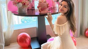 Ulang Tahun ke-34, Nurah Pasya Dapat Kue Ulang Tahun Serba Pink