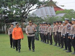 Apel Siaga Banjir, Polres Kampar hingga BPBD Gelar Peralatan SAR