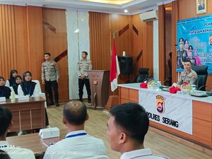 Cegah Kasus Keracunan MBG, Polres Serang Gelar Pelatihan Relawan SPPG Cegah Kasus Keracunan MBG, Polres Serang Gelar Pelatihan Relawan SPPG