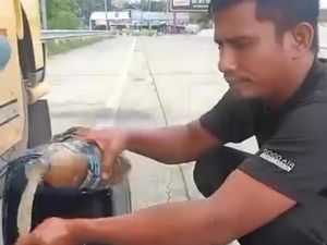 Viral Sopir di Langkat Ngeluh Solar Bercampur Air, Pertamina Buka Suara Viral Sopir di Langkat Ngeluh Solar Bercampur Air, Pertamina Buka Suara