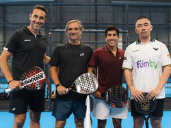 Dari Indonesia ke Spanyol, Mulai dari Nol Kini Main Padel dengan Chingotto