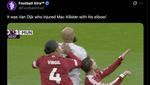 Momen Van Dijk Seruduk Lawan, Bikin Terkapar Kawan