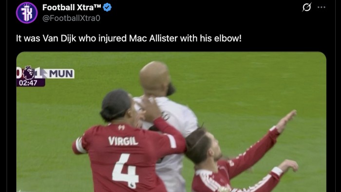 Virgil van Dijk, Bryan Mbeumo, Alexis Mac Allister Virgil van Dijk, Bryan Mbeumo, Alexis Mac Allister