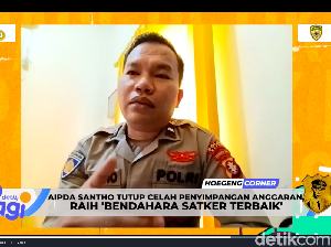 Prinsip yang Jadi Pegangan Aipda Santho hingga Raih Bendahara Satker Terbaik Prinsip yang Jadi Pegangan Aipda Santho hingga Raih Bendahara Satker Terbaik
