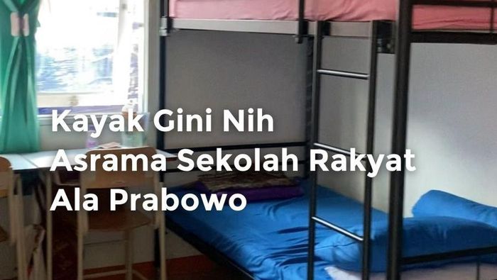 Video: Mengintip Asrama Sekolah Rakyat Ala Prabowo