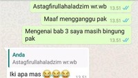 Kumpulan Chat Lucu Siswa dan Guru yang Bikin Ngakak!