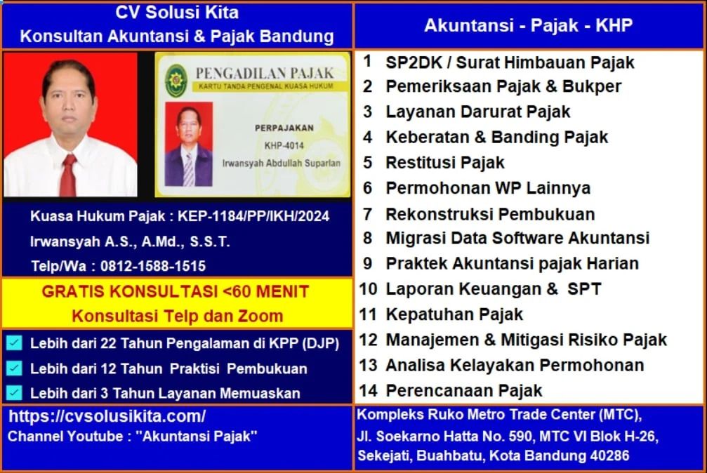 Foto Brosur CV Solusi Kita. Dok : CV Solusi Kita