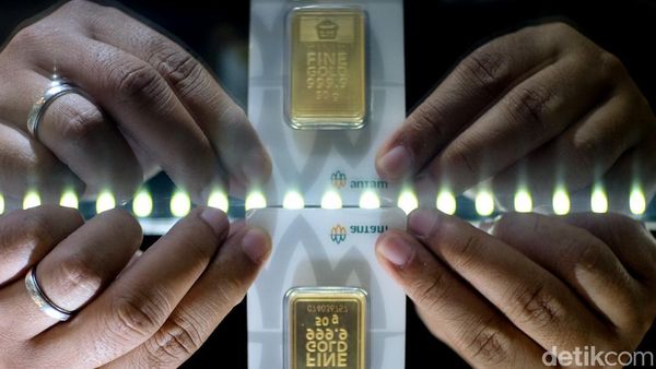 Harga Emas Antam Meroket Hari Ini, Nyaris Rp 2,5 Juta Per Gram