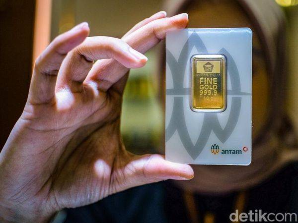Antam Amankan Pasokan Emas Domestik