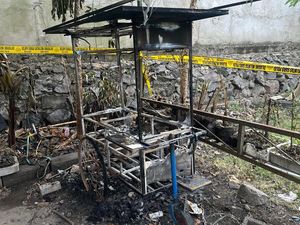 Gerobak Burjo di Embung Giwangan Hangus Dibakar, Pelaku Diduga Karyawan