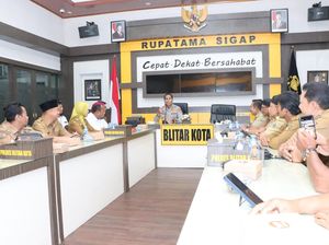 Kapolres Blitar Kota Ajak Kades Jaga Kamtibmas Kapolres Blitar Kota Ajak Kades Jaga Kamtibmas
