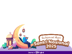 10 Twibbon Hari Santri 2025 Baru dan Gratis, Bagikan di Medsos!