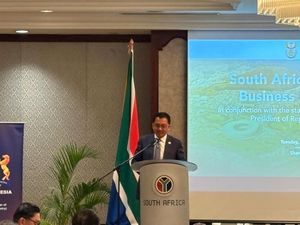 Pengusaha RI-Afrika Selatan Kumpul, Jajaki Peluang Kerja Sama Perdagangan Pengusaha RI-Afrika Selatan Kumpul, Jajaki Peluang Kerja Sama Perdagangan