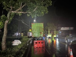 Pemotor Tewas Tabrak TrukTronton Parkir di Sentolo Kulon Progo