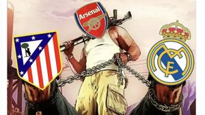 Meme Arsenal Libas Atletico, Klub Spanyol Jadi Bulan-bulanan