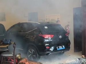 Kagetnya Tamu Hotel Tetiba Ada Mobil Terbang, Makan Siang Jadi Bubar Kagetnya Tamu Hotel Tetiba Ada Mobil Terbang, Makan Siang Jadi Bubar