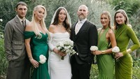 7 Momen Pernikahan Alana Hadid, Gigi dan Bella Hadid Nyeker Curi Atensi