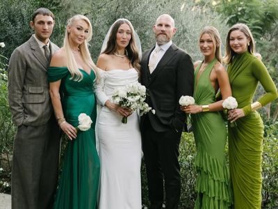 7 Momen Pernikahan Alana Hadid, Gigi dan Bella Hadid Nyeker Curi Atensi