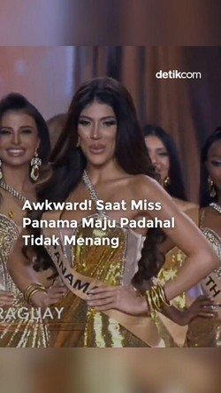 Video: Awkward! Saat Miss Panama Maju padahal Nggak Menang